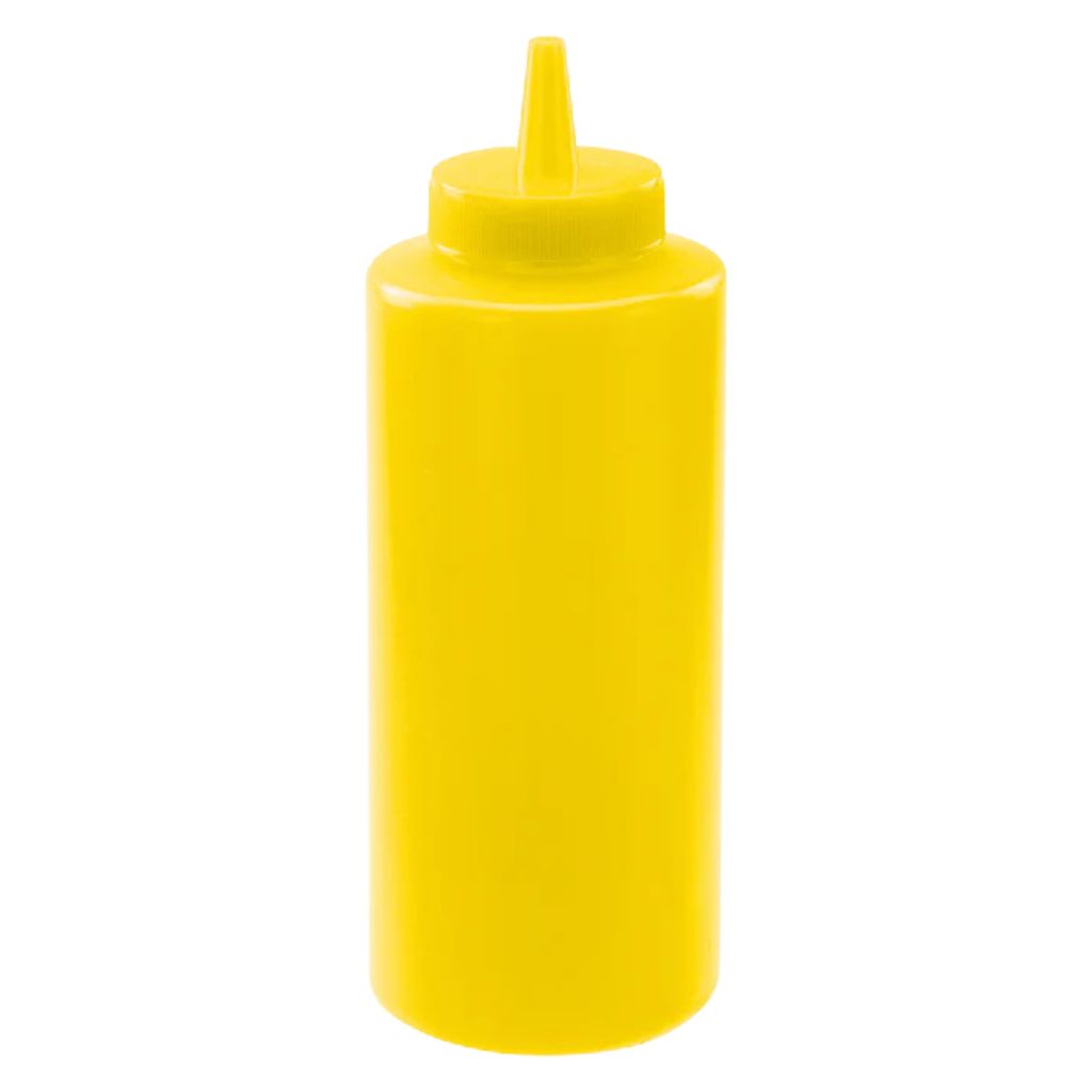 Winco Botella para Salsas Plástica 32 onzas