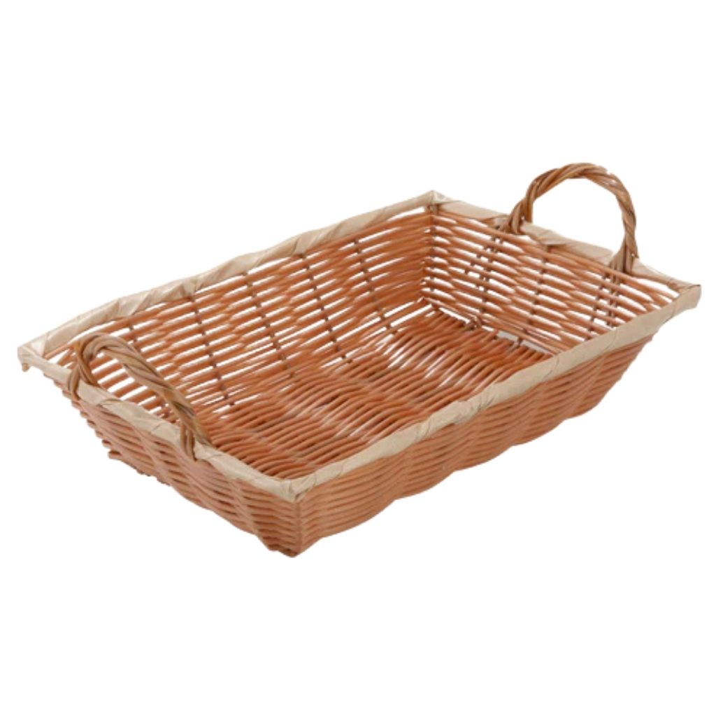 Winco Canasta Mimbre Sintético Rectangular