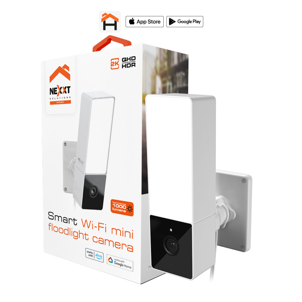 Nexxt Cámara inteligente Wi-Fi con Sirena, NHC-F410