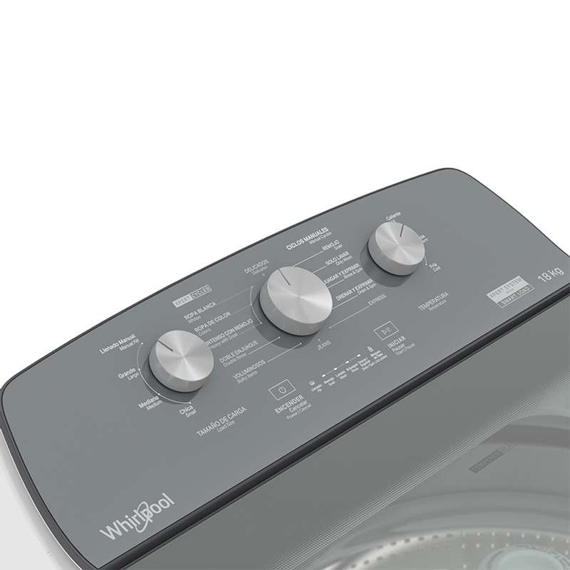 Whirlpool Lavadora de 18 kg 8MWTW1823WJM