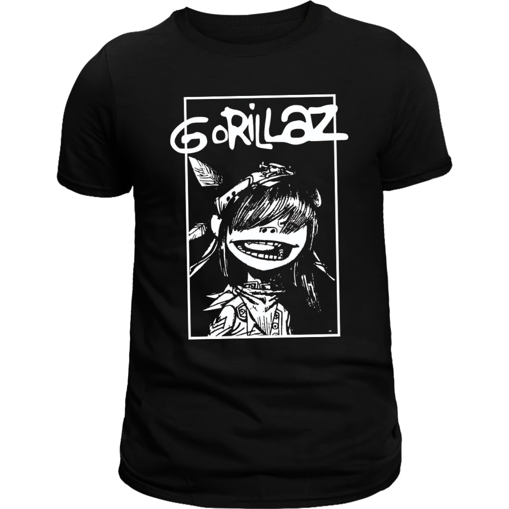 Camisa Negra de Gorillaz