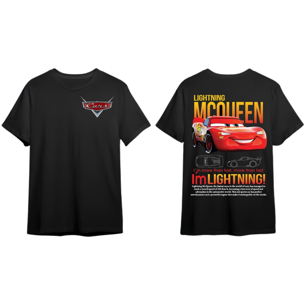 Camisa Negra de Cars, Rayo McQueen