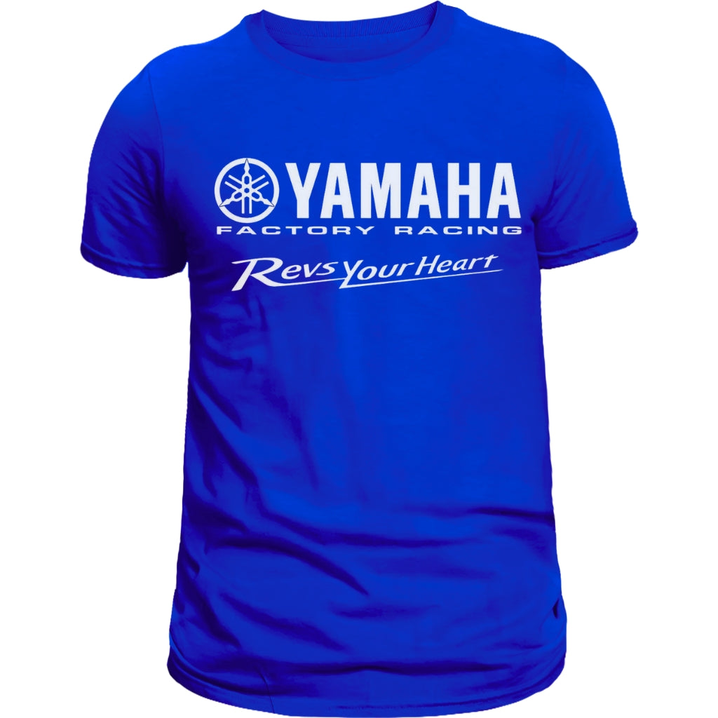 Camisa Azul de Yamaha Factory Racing