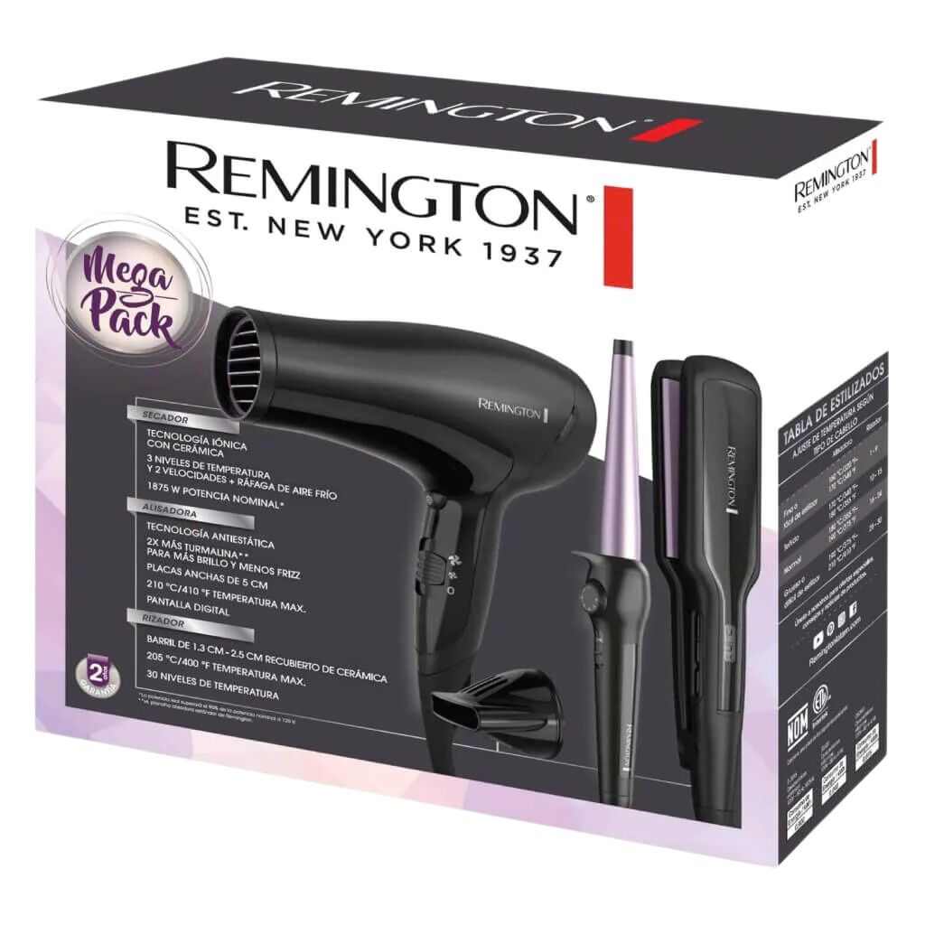 Remington Combo MegaPack Midnight Lilac, S5520-D3015MLF