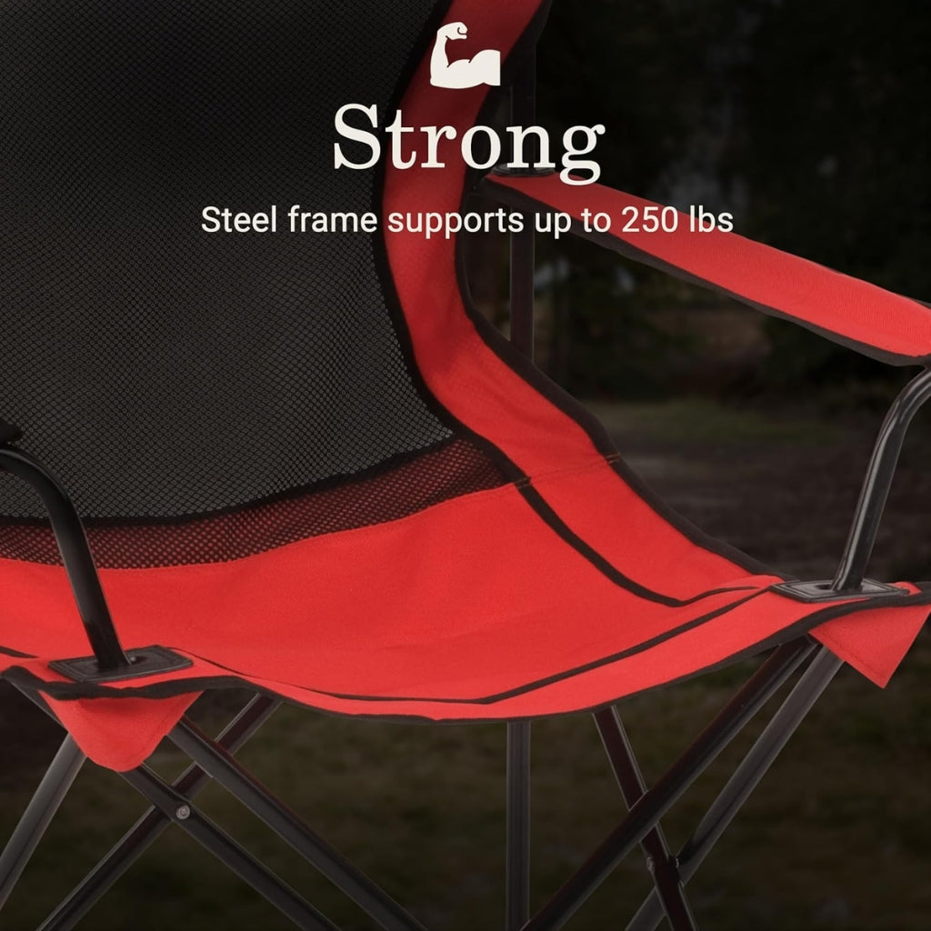 Coleman Silla Plegable Roja, 2000020258
