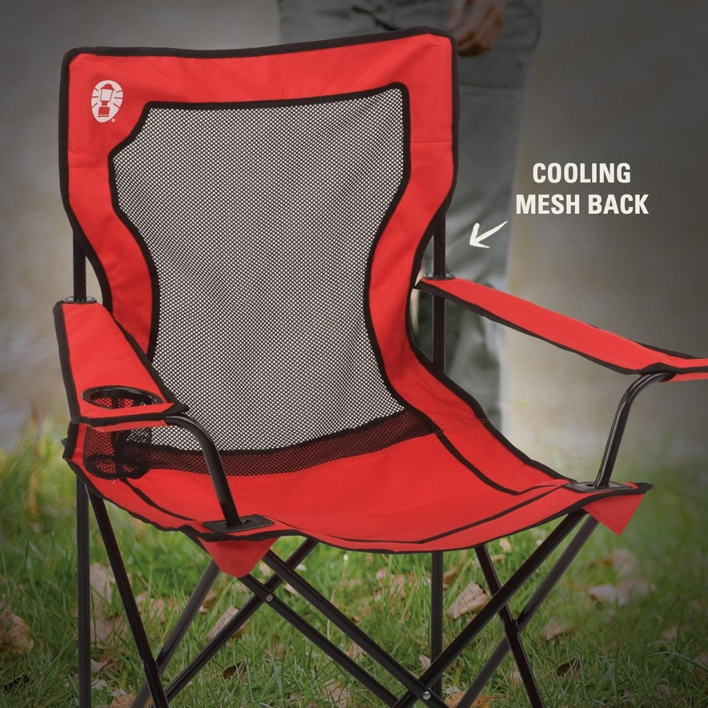 Coleman Silla Plegable Roja, 2000020258