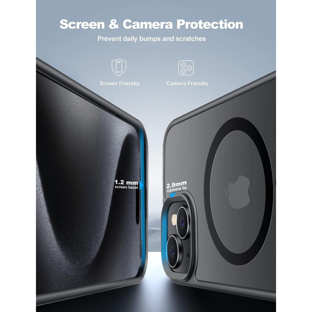 Estuche Protector para Iphone 15 compatible con MagSafe
