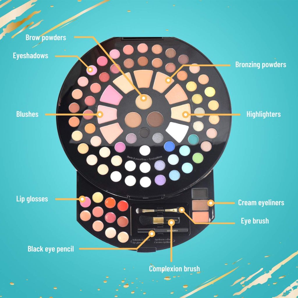 Sephora Paleta de Maquillaje Festivo 86 Colores