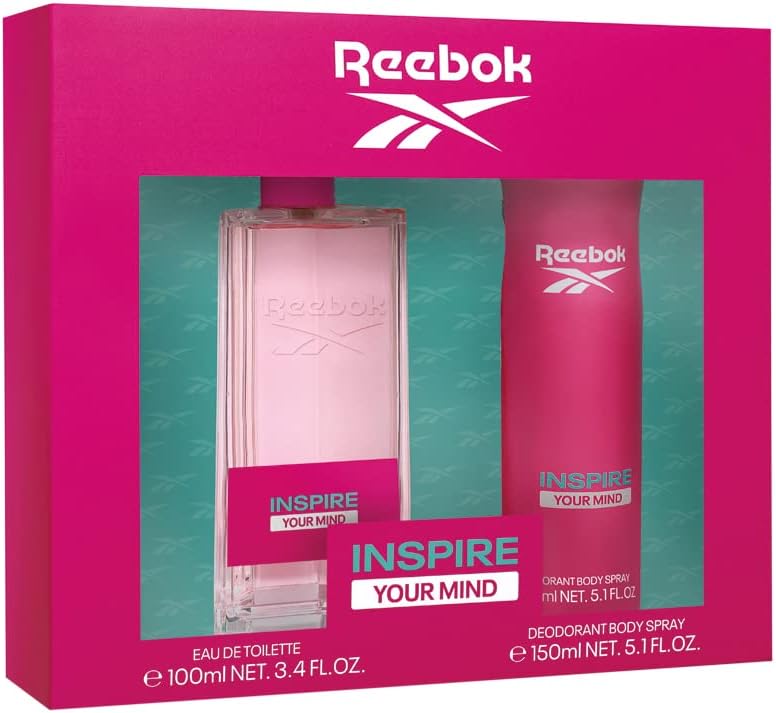 Estuche Mujer Reebok Inspire Your Mind, 2 Piezas