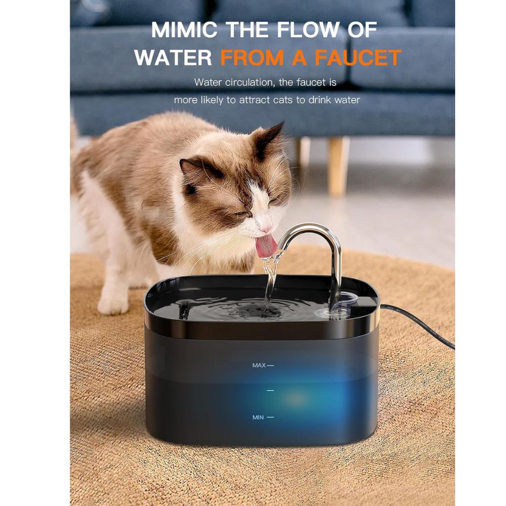Fuente de Agua para Gatos 2.5 L