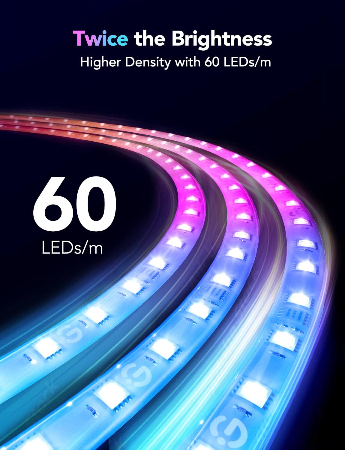 Govee Cable de Luces 5 Metros H61E1