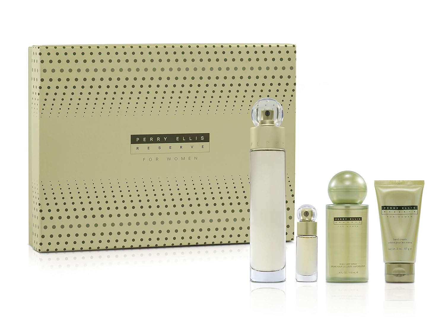 Estuche Mujer Perry Ellis Reserve, 4 Piezas