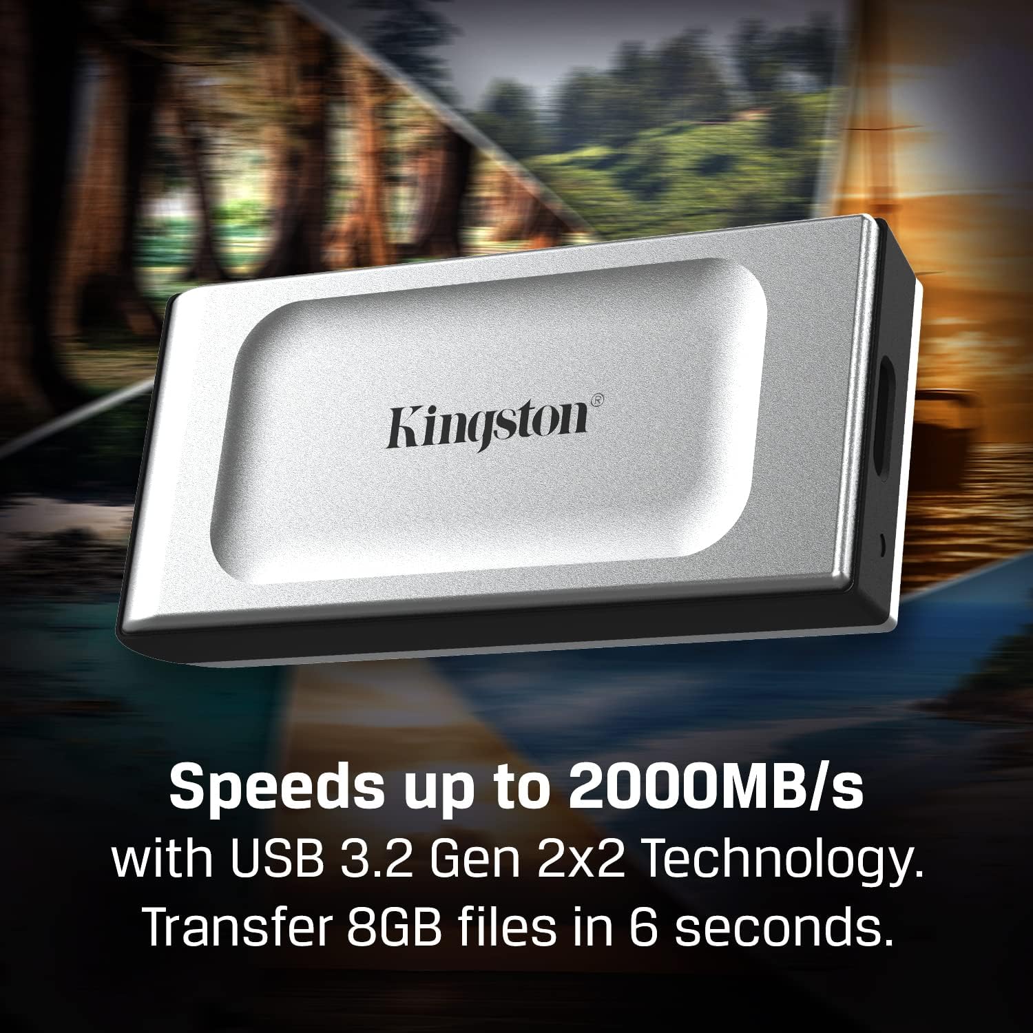 Kingston Disco Sólido Externo XS2000, 2 TB