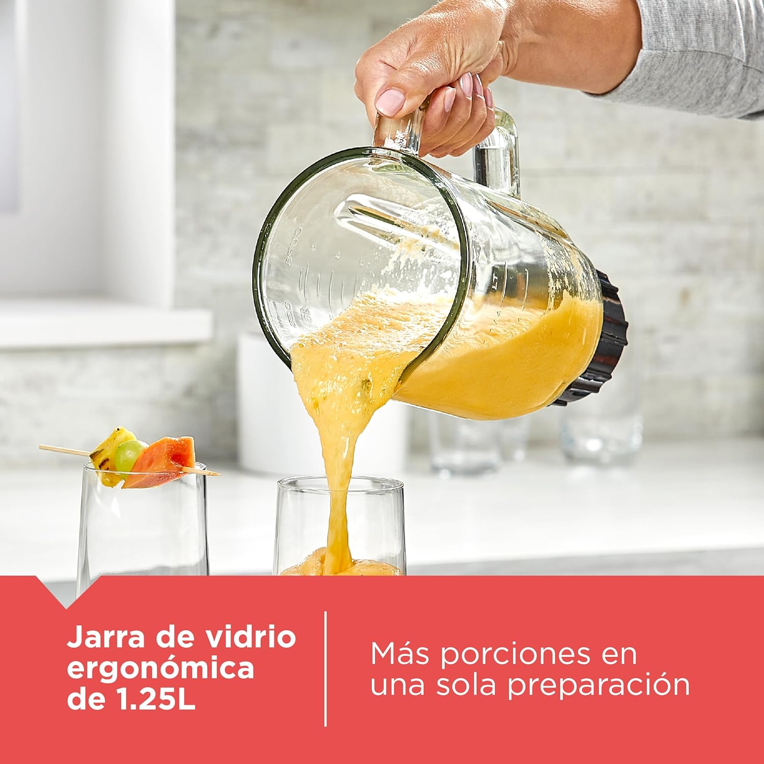 Black & Decker Licuadora 8 Velocidades, BL0876-2SDLA