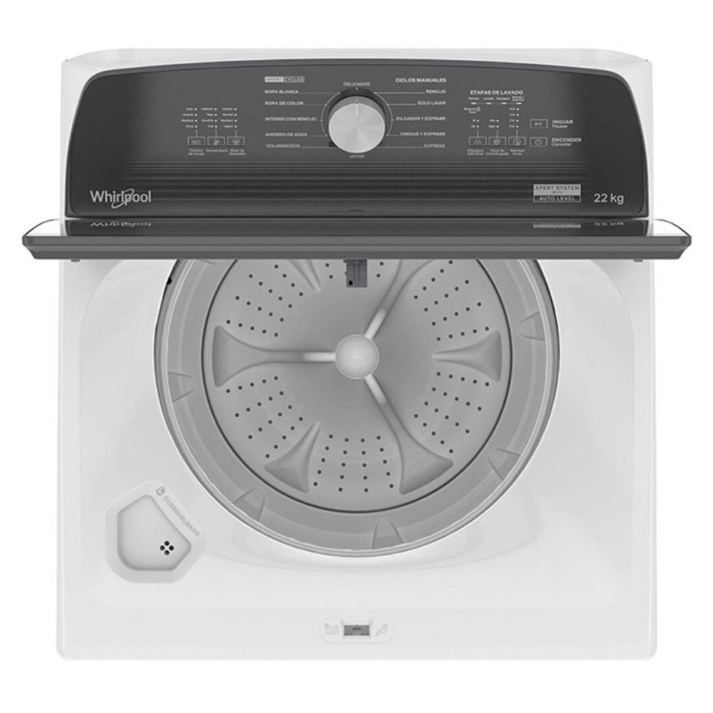 Whirlpool Lavadora Automática Carga Superior 22Kg, 8MWTW2241WJB