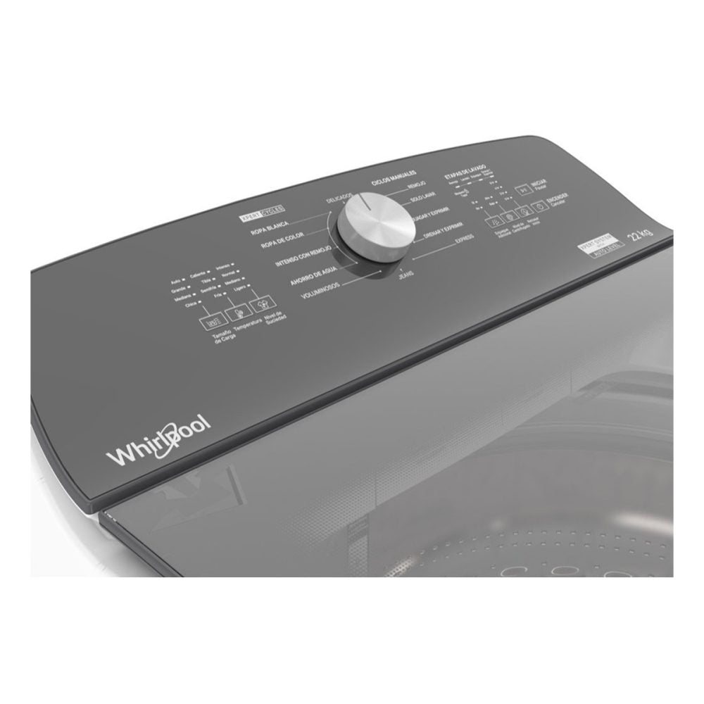 Whirlpool Lavadora Automática Carga Superior 22Kg, 8MWTW2241WJB