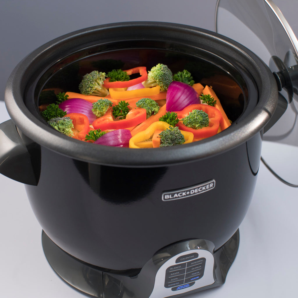 Black + Decker Olla Multifuncional 28 tazas, RCD628B
