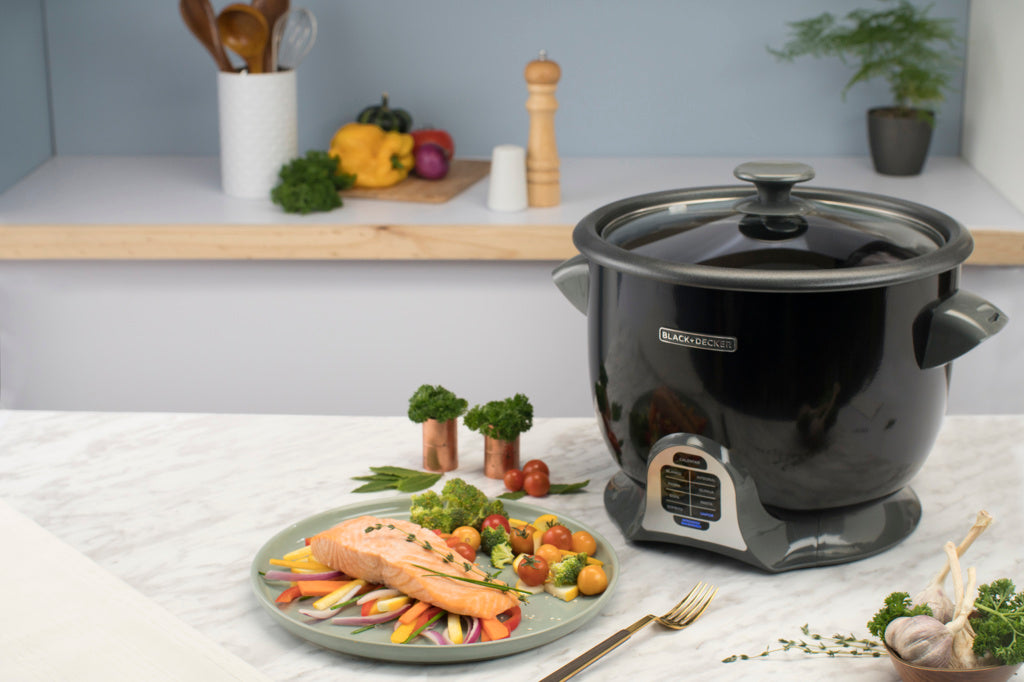 Black + Decker Olla Multifuncional 28 tazas, RCD628B