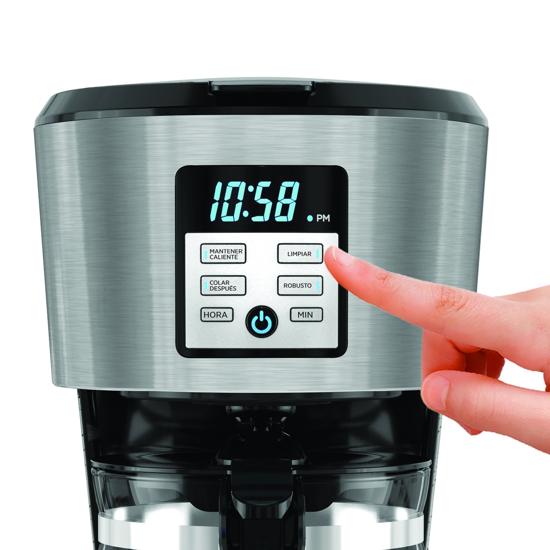 Black + Decker Cafetera 12 Tazas, CM1331S-LA