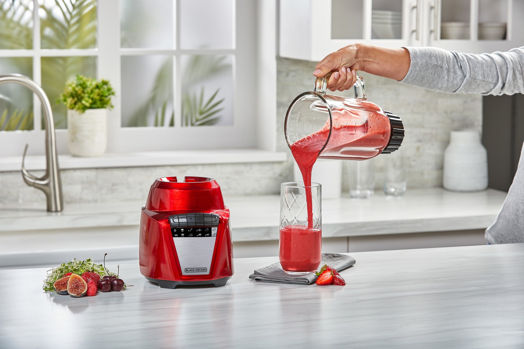 Black & Decker Licuadora Rojo BL0876-2RDLA