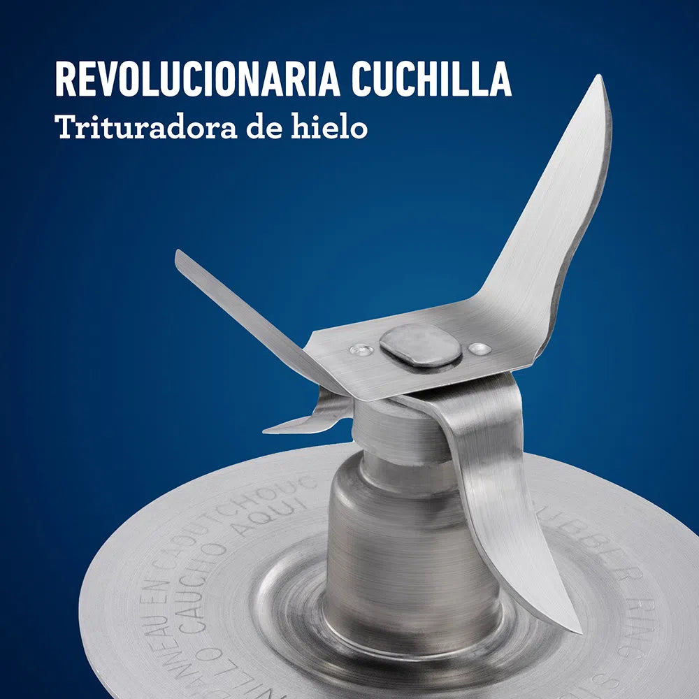 Oster Licuadora con Vaso de Vidrio y Control de Perilla BLSTKAGWRD