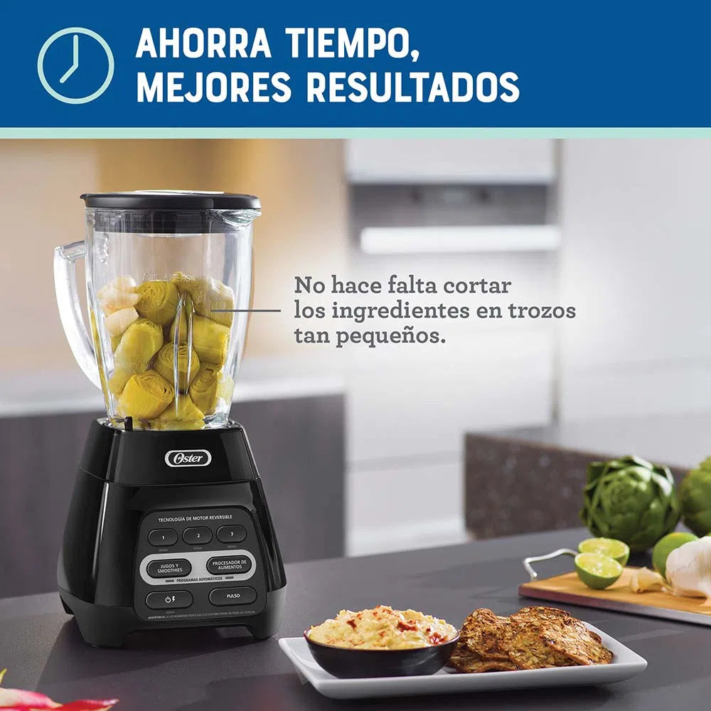 Oster Licuadora con Programas Automáticos y Tecnología Reversible BLSTPYG1309B
