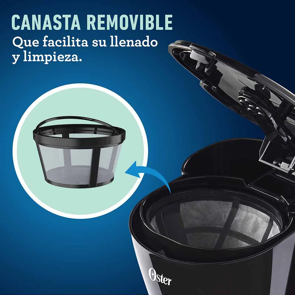 Oster Coffee Maker 5 tazas con Filtro Permanente BVSTDC05
