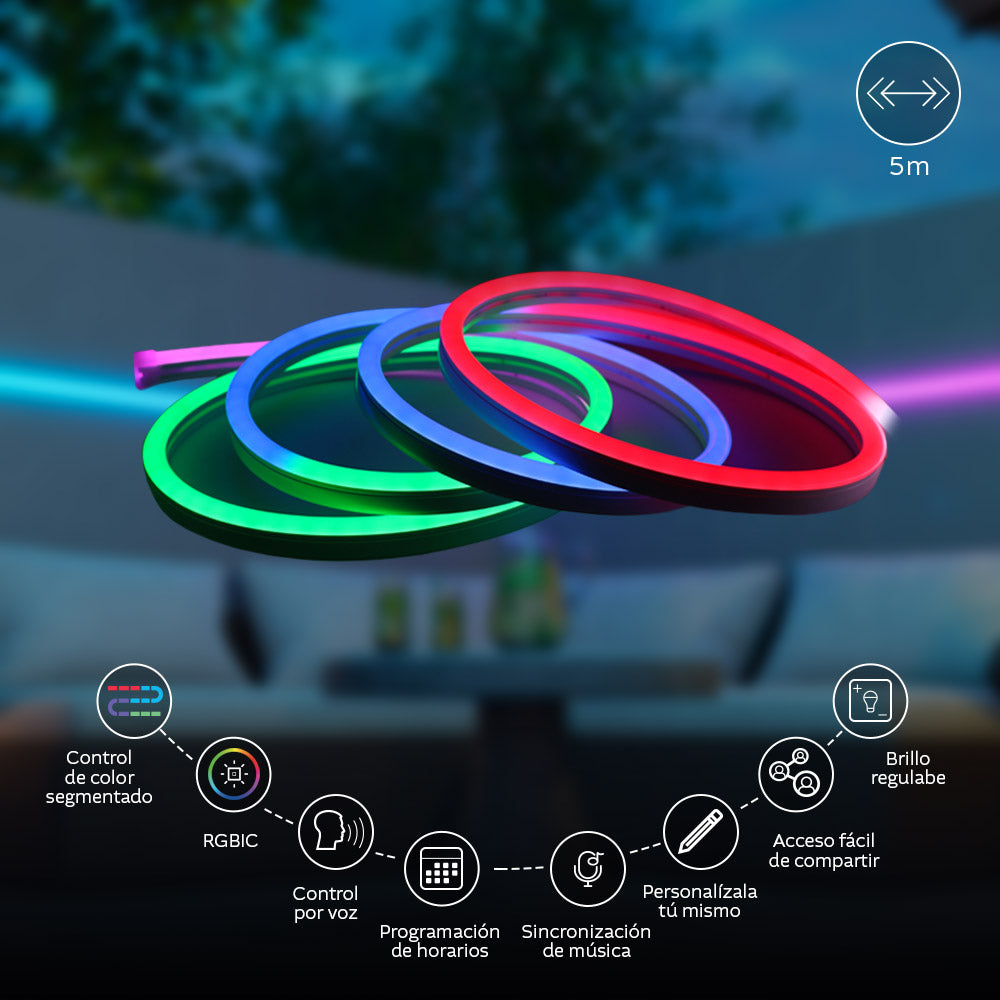 Nexxt Tira de Luces LED 5 Metros