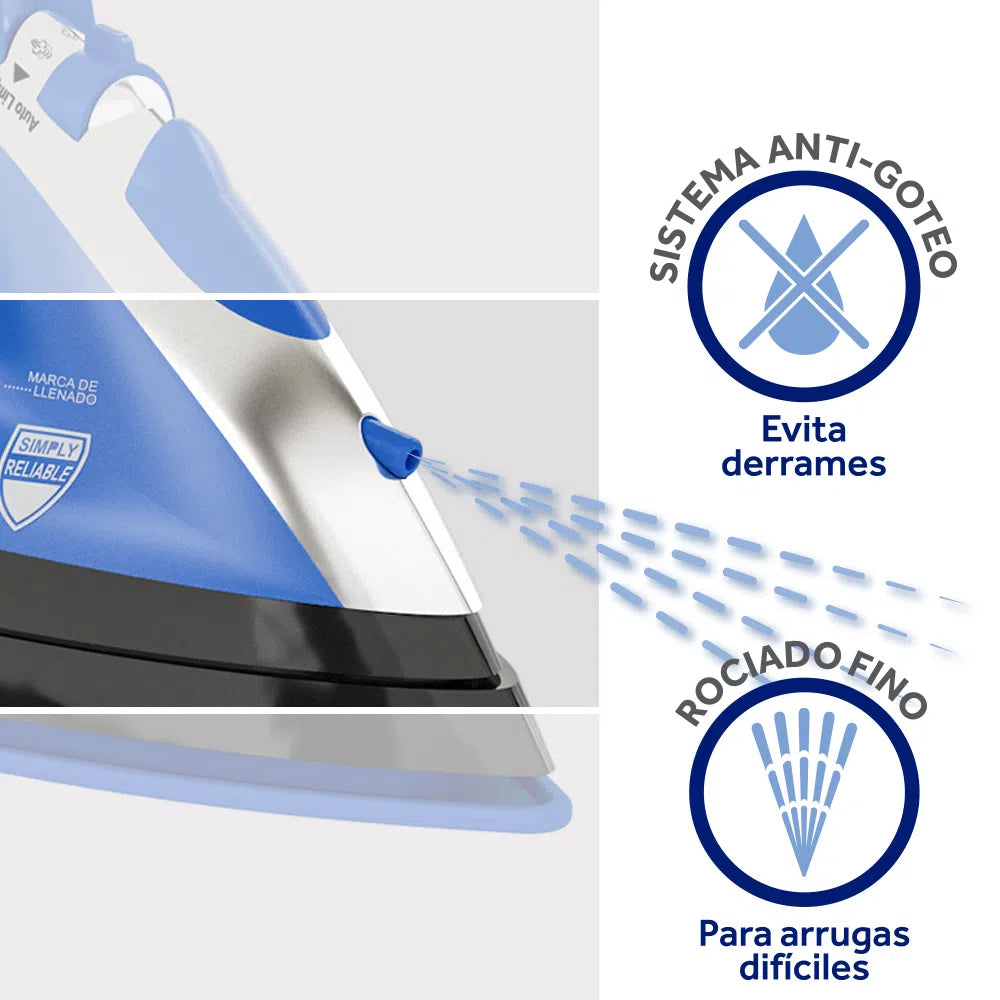 Oster Plancha De Vapor Cable Retráctil GCSTBSRC202