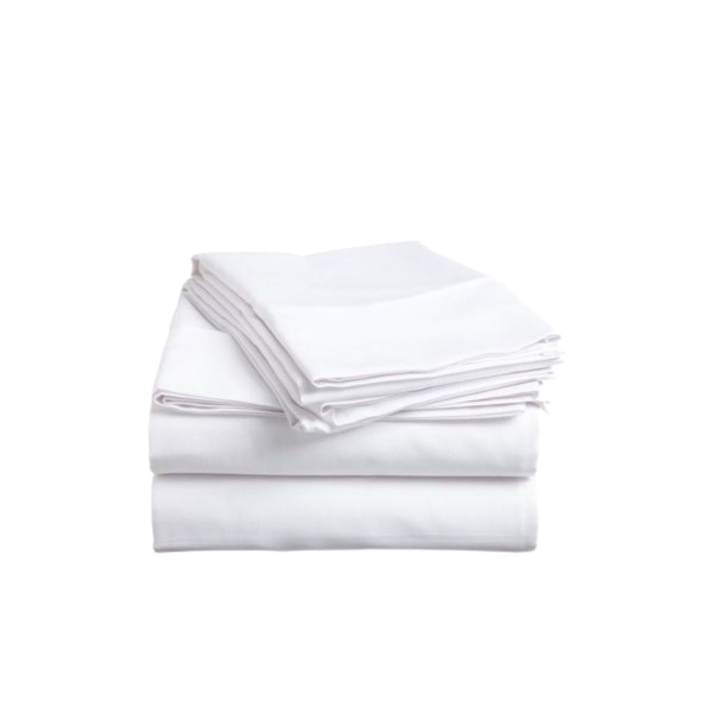 Hotel Deluxe Set de sábanas de Percale Twin 220 Hilos