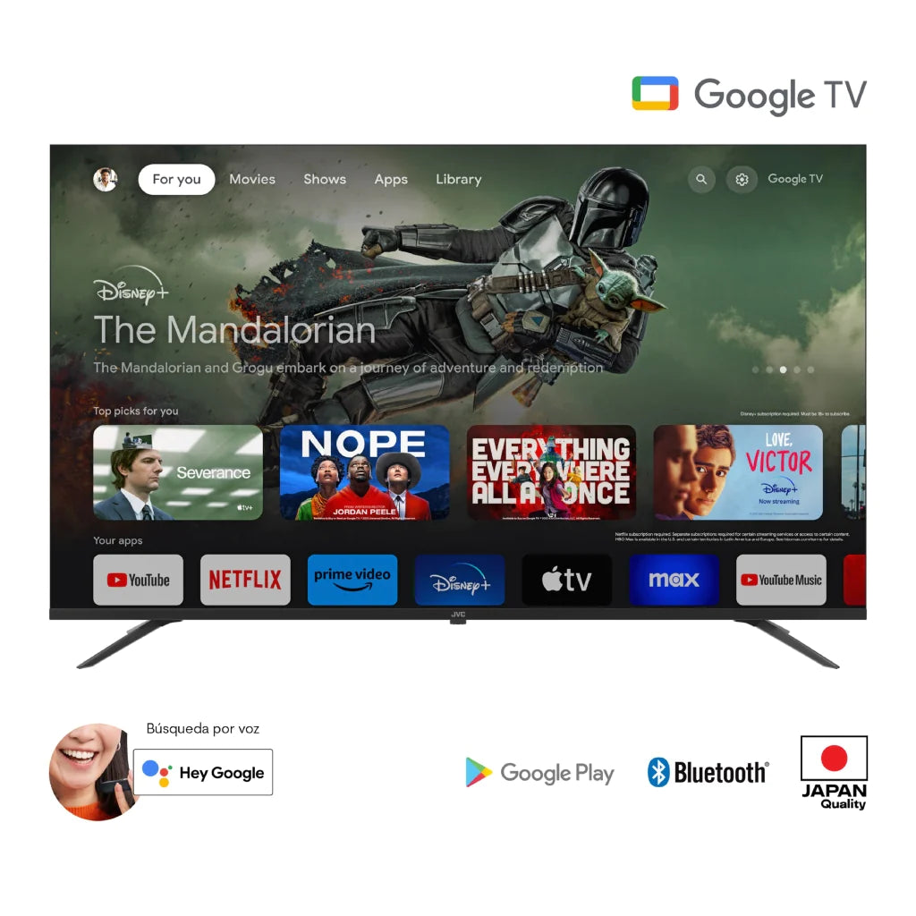 JVC Pantalla 58" 4K LT-58KB538