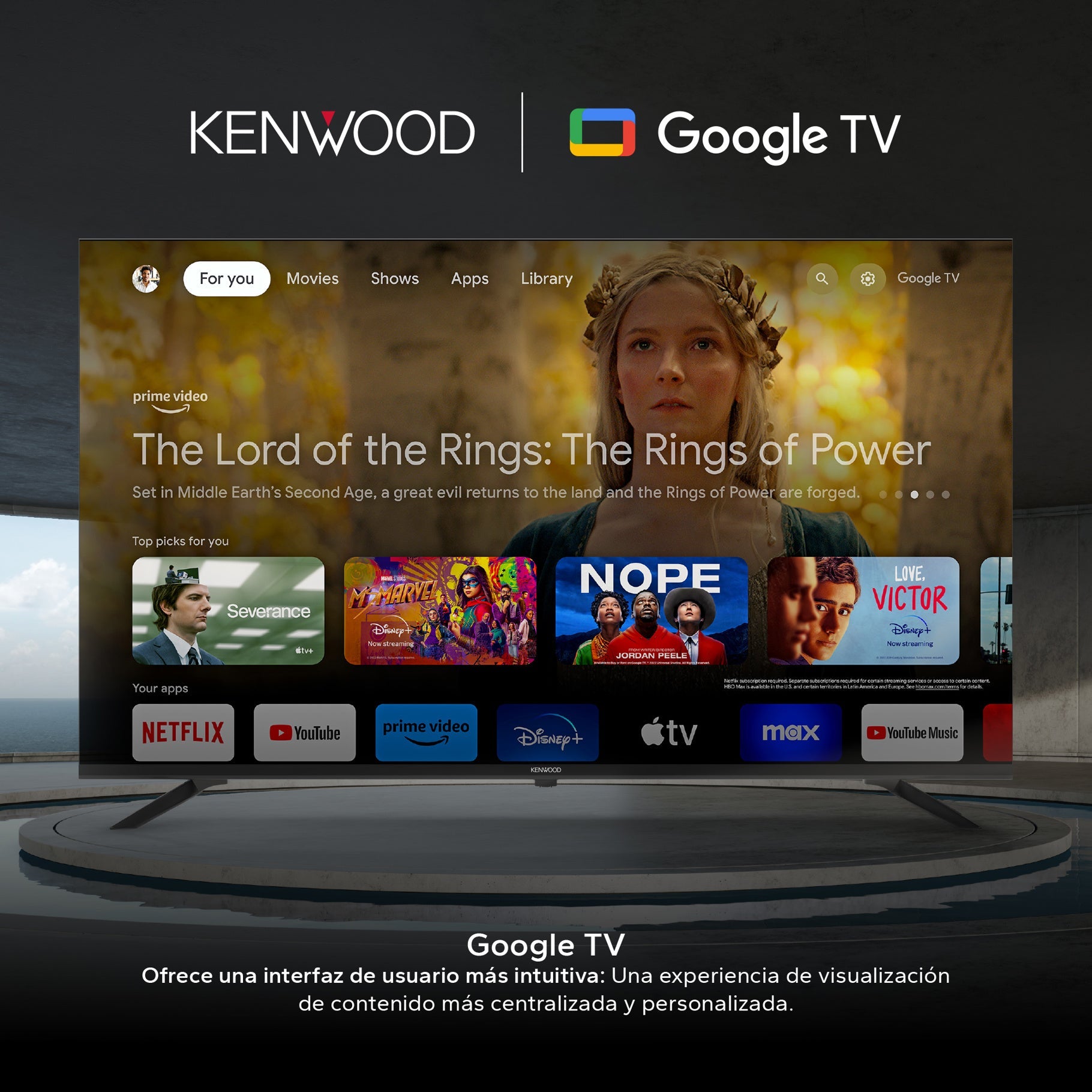 Kenwood Pantalla 58", LTK-K58B53G