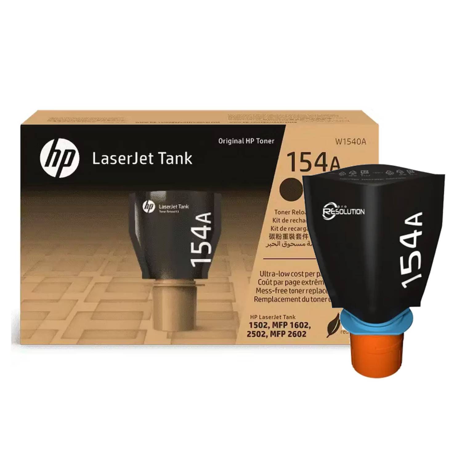 HP Kit de Recarga Tóner Negro #154A, W1540A