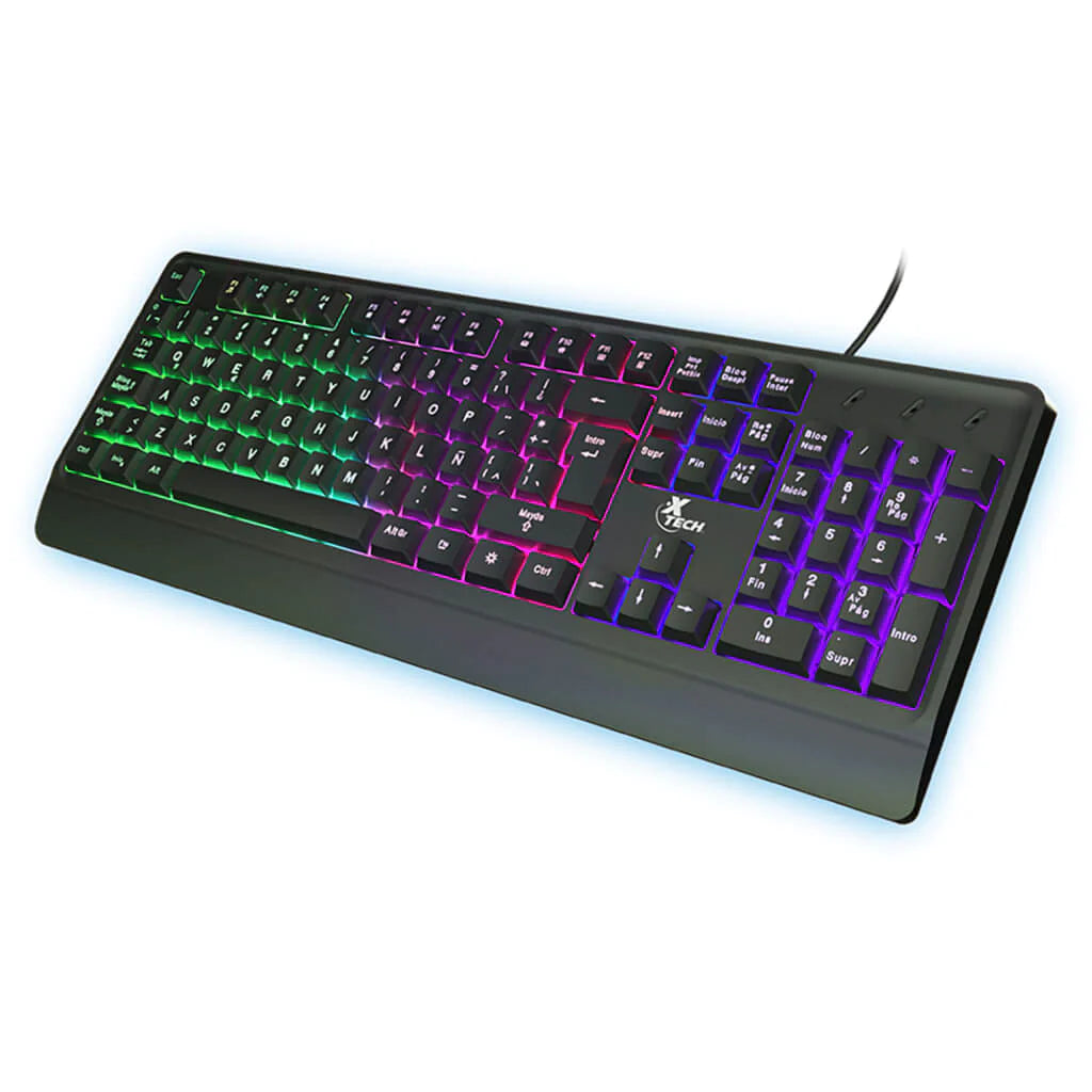 Xtech Teclado Gaming Alámbrico Chevalier, XTK-505S