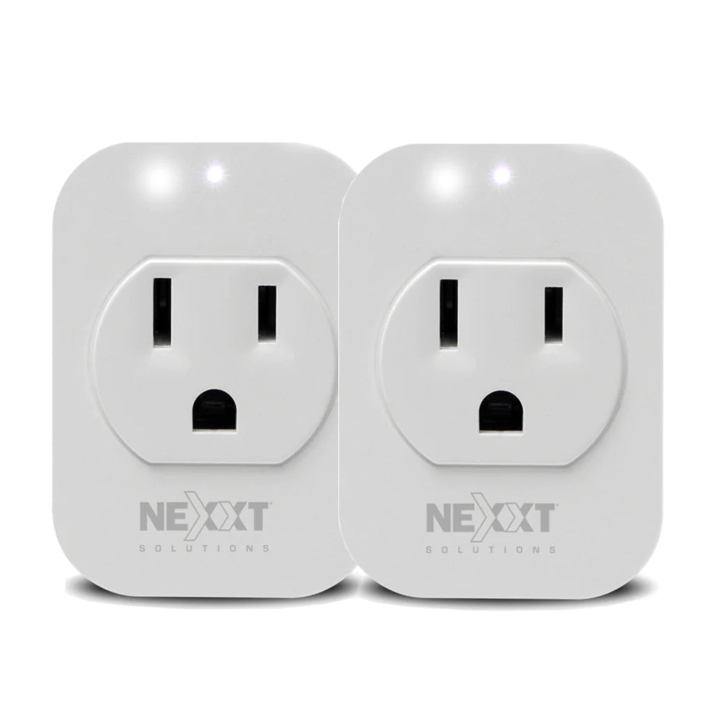 Nexxt Enchufe Inteligente Wi-Fi, Pack 2 Unidades