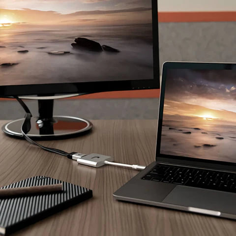Xtech Adaptador Multipuertos USB Tipo C 3-en-1 (XTC-565)