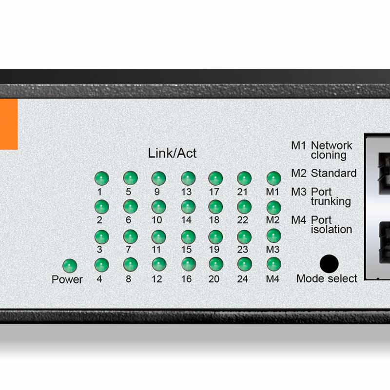 Nexxt Conmutador Gigabit para Montaje en Bastidor de 24 puertos