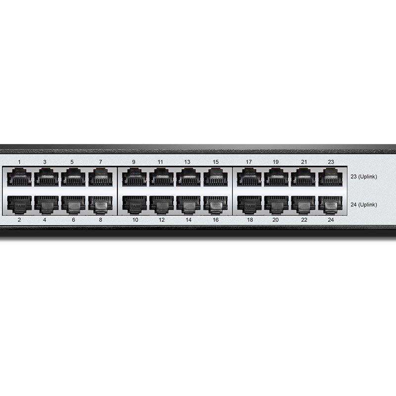 Nexxt Conmutador Gigabit para Montaje en Bastidor de 24 puertos
