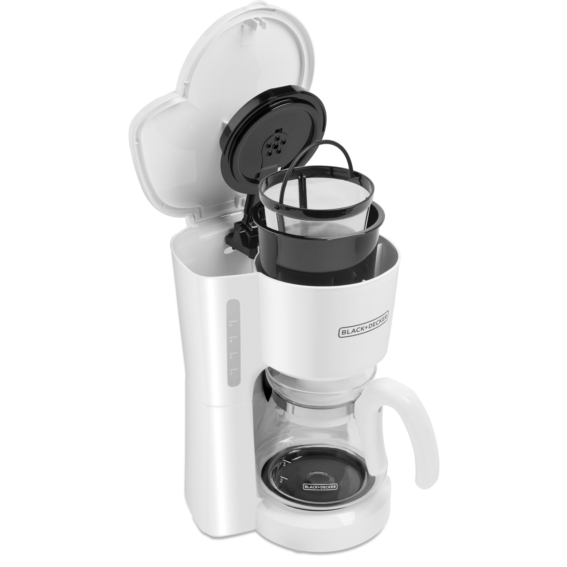 Black + Decker Coffee Maker 5 Tazas Blanca CM0701W
