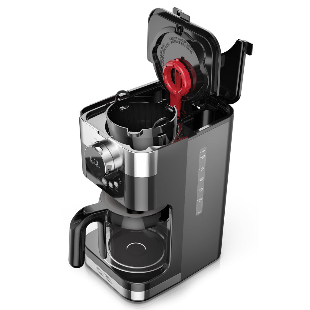 Black + Decker Cafetera 12 Tazas Digital CM4200S-LA