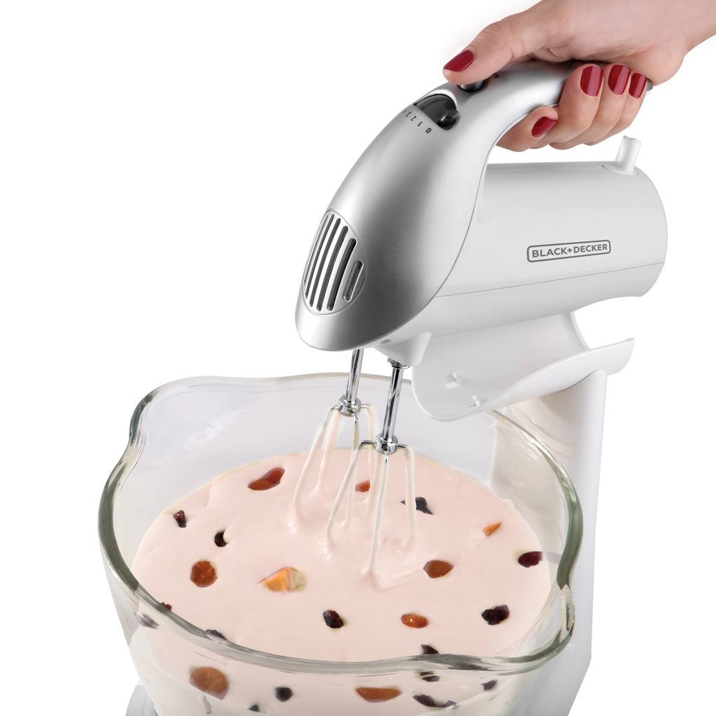 Black + Decker Batidora de Pedestal 250w con Tazón Blanca MX900