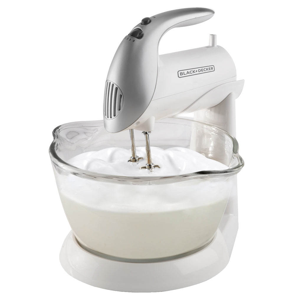 Black + Decker Batidora de Pedestal 250w con Tazón Blanca MX900