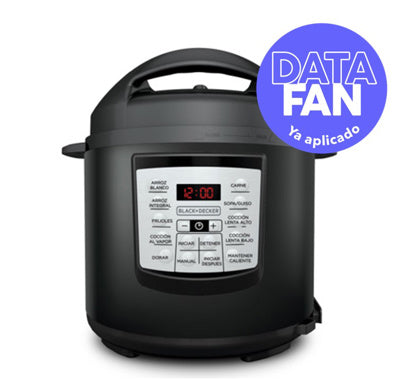 Black + Decker Olla Multiusos Digital 6 Litros PR100B