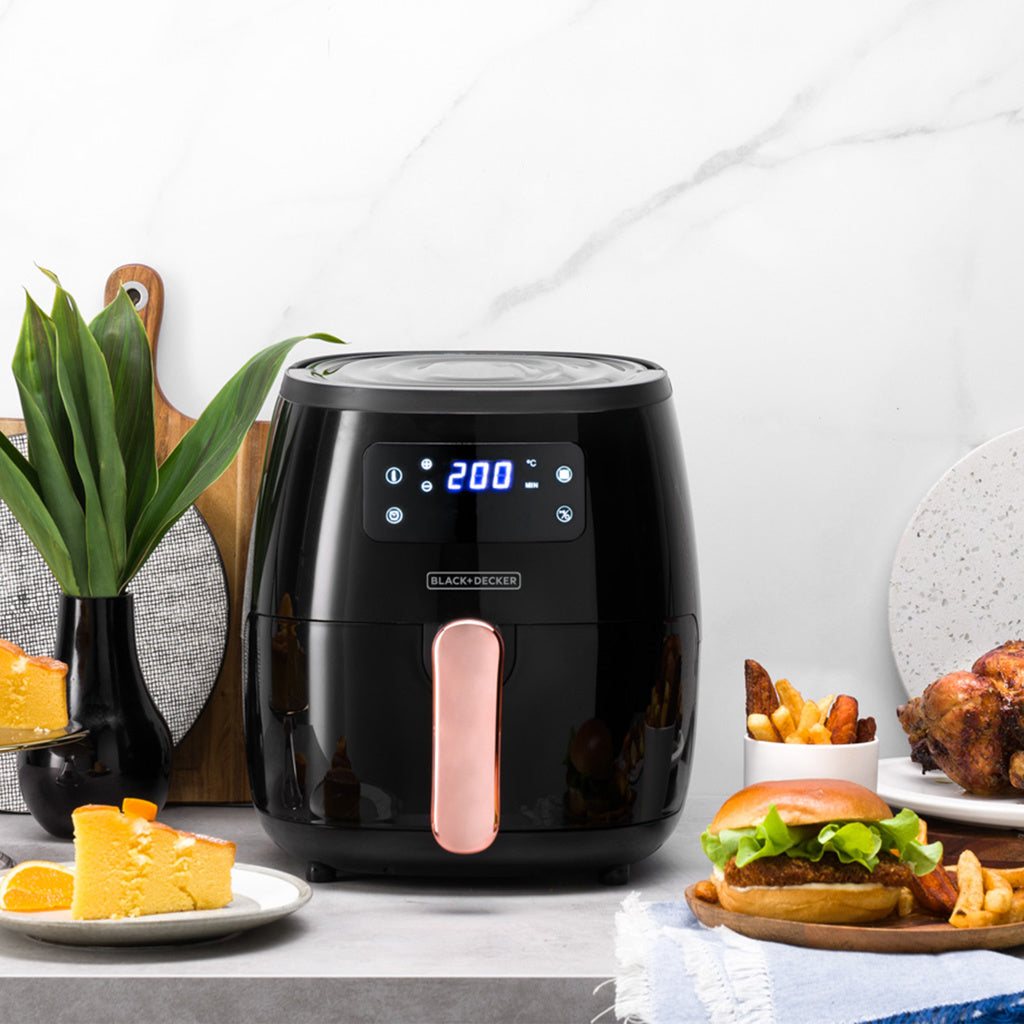 Black + Decker Freidora de Aire Digital 5.7 Litros