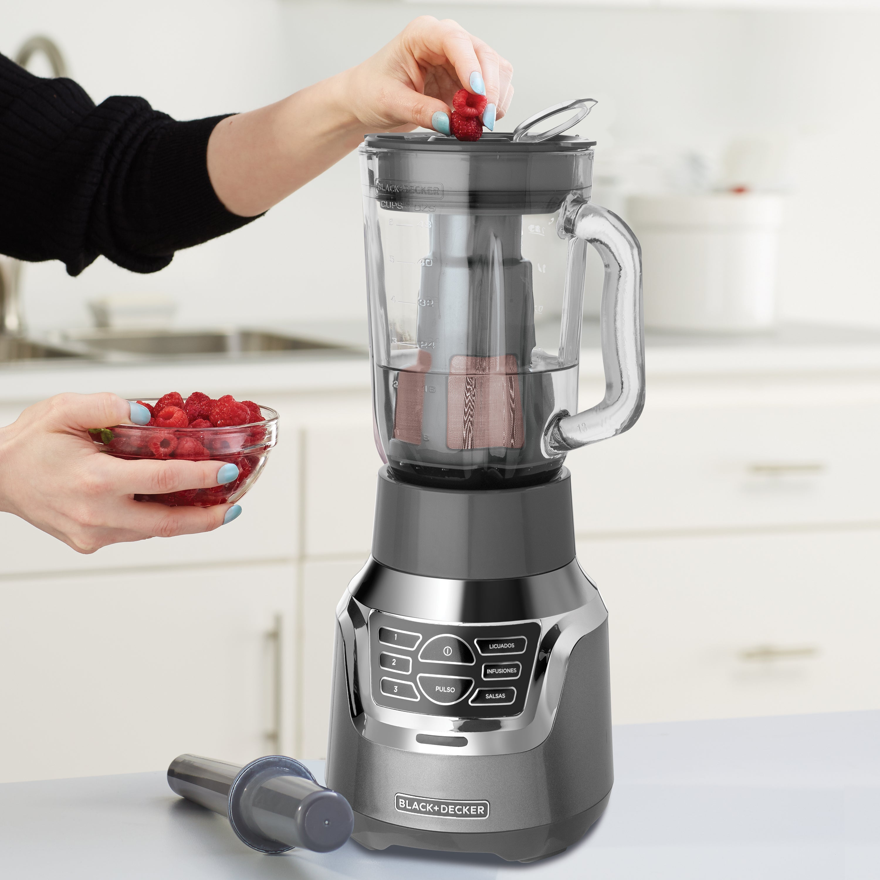 Black & Decker Licuadora Digital 3 Velocidades BL1350G