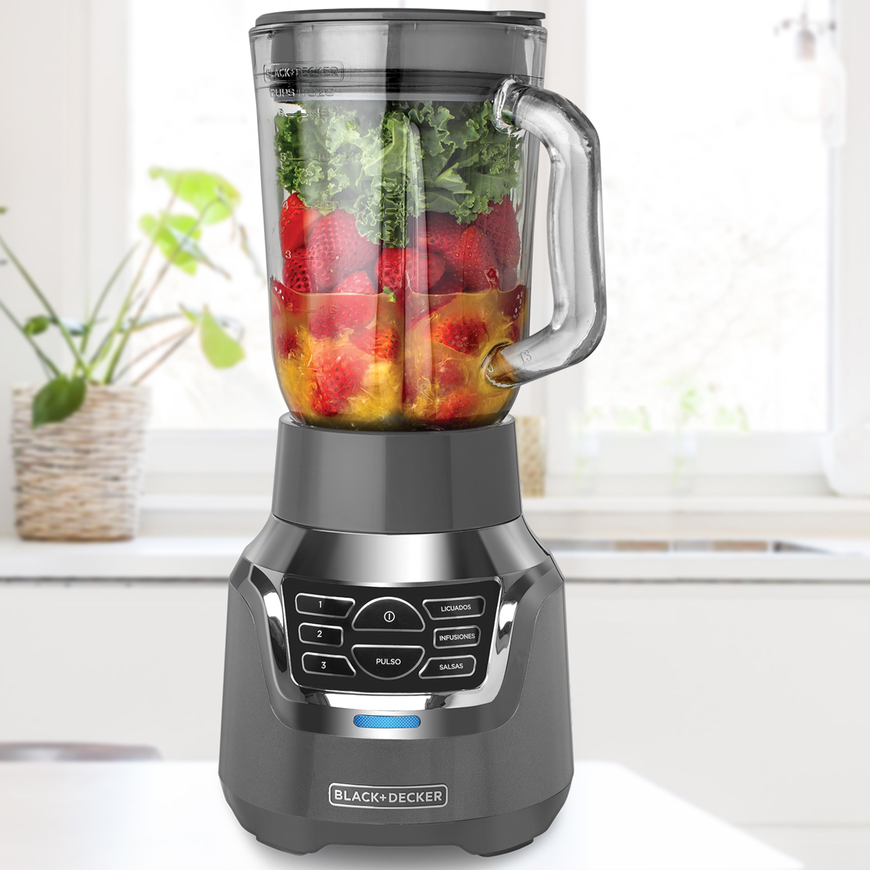 Black & Decker Licuadora Digital 3 Velocidades BL1350G