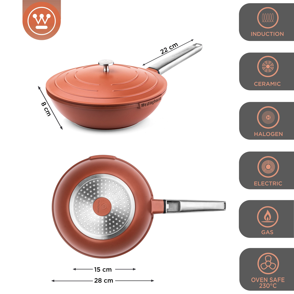 Westinghouse Cacerola Baja Performance WCCW0095028OR