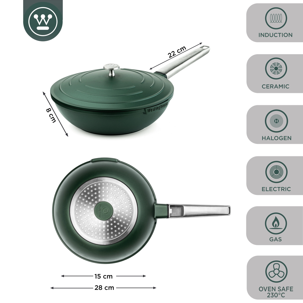 Westinghouse Cacerola Baja Performance WCCW0095028SG
