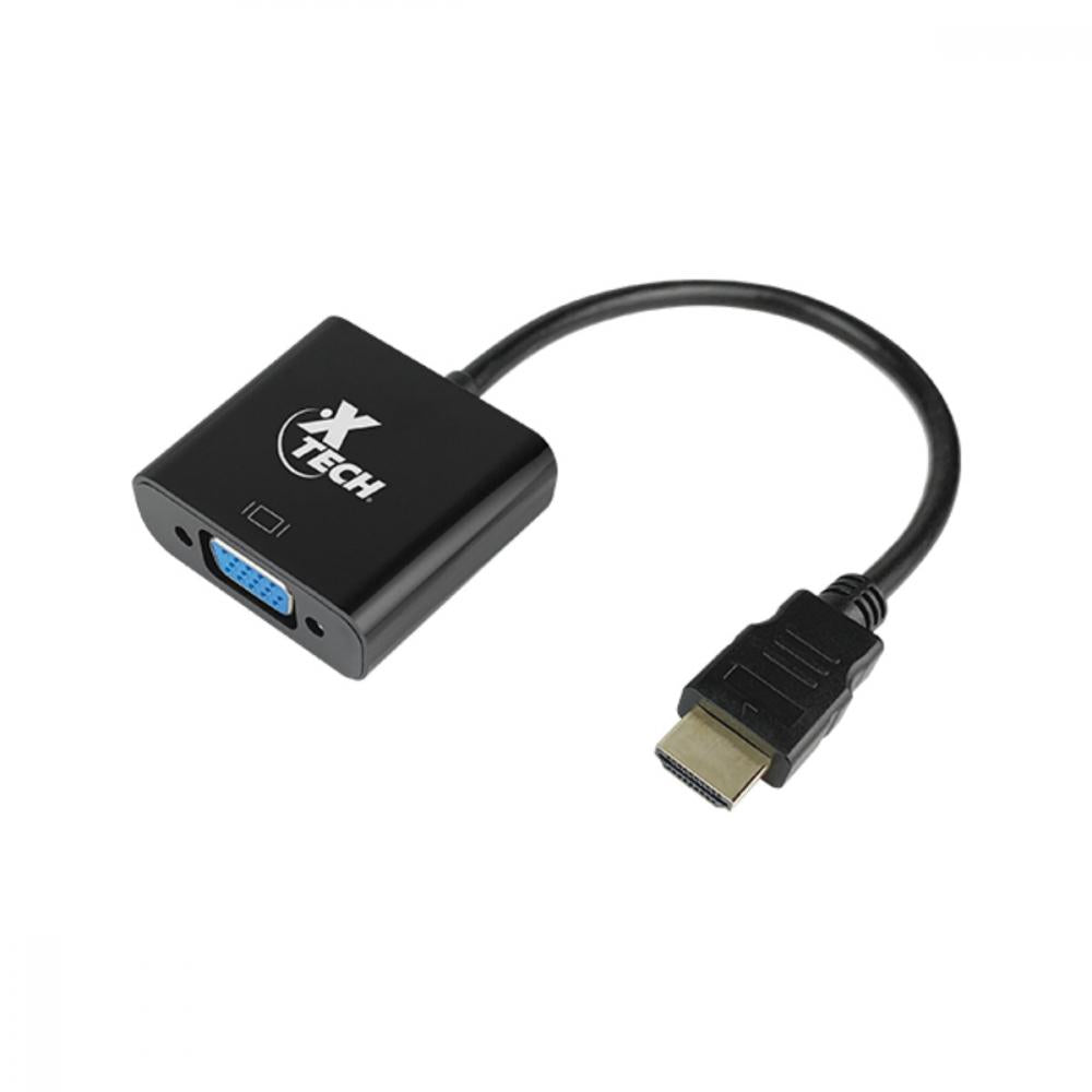 Xtech Adaptador de Video 19 Pin HDMI Tipo A-VGA - XTC-363