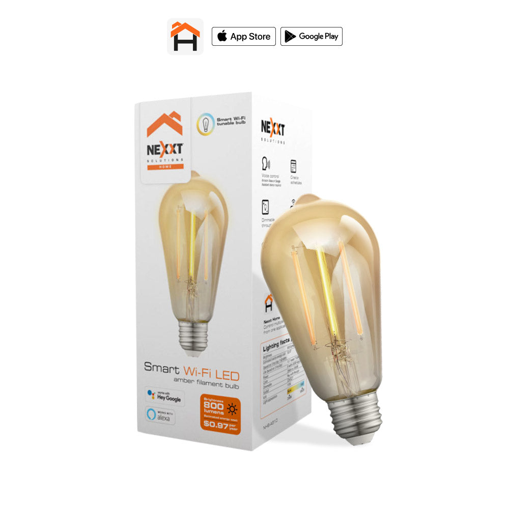 Nexxt Bombilla LED inteligente Wi-Fi 110V - ST19